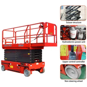 EVERSTAR: Scissor lift parts showcase.